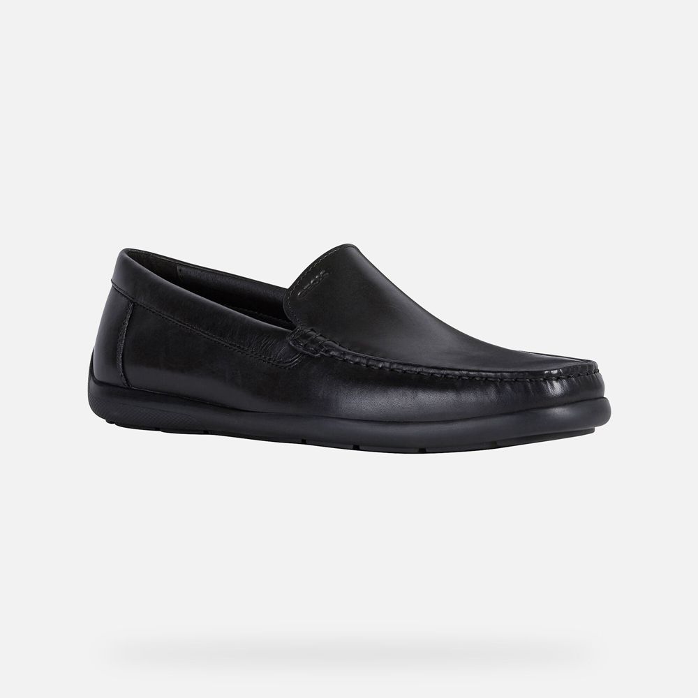 Geox Loafers Black Devan - Geox Mens Shoes - YLONFV258